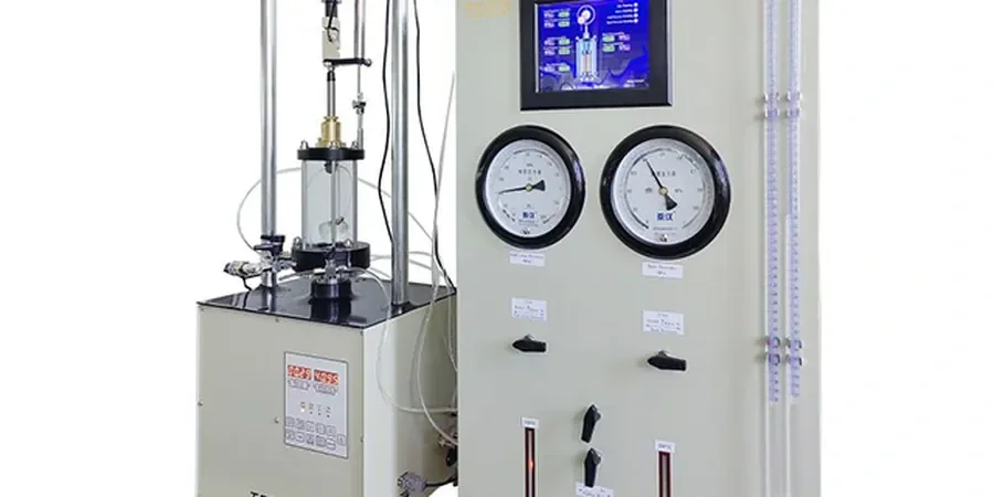 Essai triaxial à Angoulême : paramètres de résistance pour vos fondations